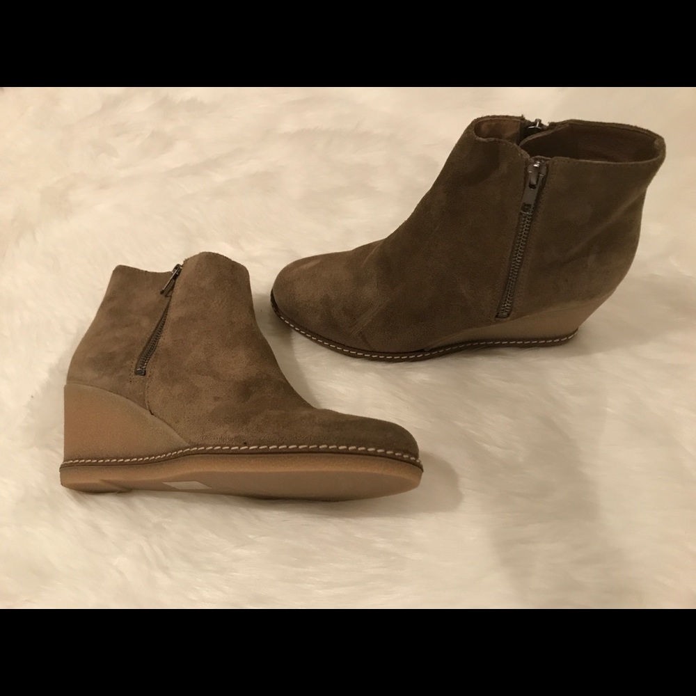 J.Crew MacAlister zip wedge boots